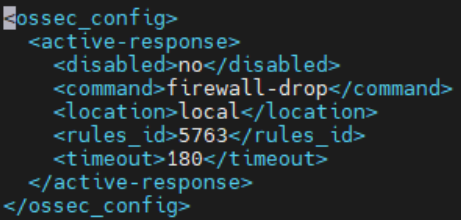 Bloc active-response